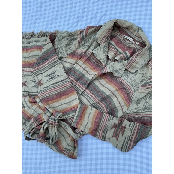 Soft Surroundings Jackets & Blazers - Soft Surroundings Ranch House Blanket Coat Duster Western Boho‎ Size M